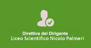 Direttive del dirigente liceo palmeri